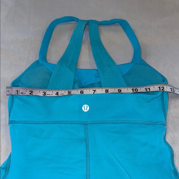 Lululemon Scoop Me Up Spry Blue Tank Top Women's - Picture 10 of 12